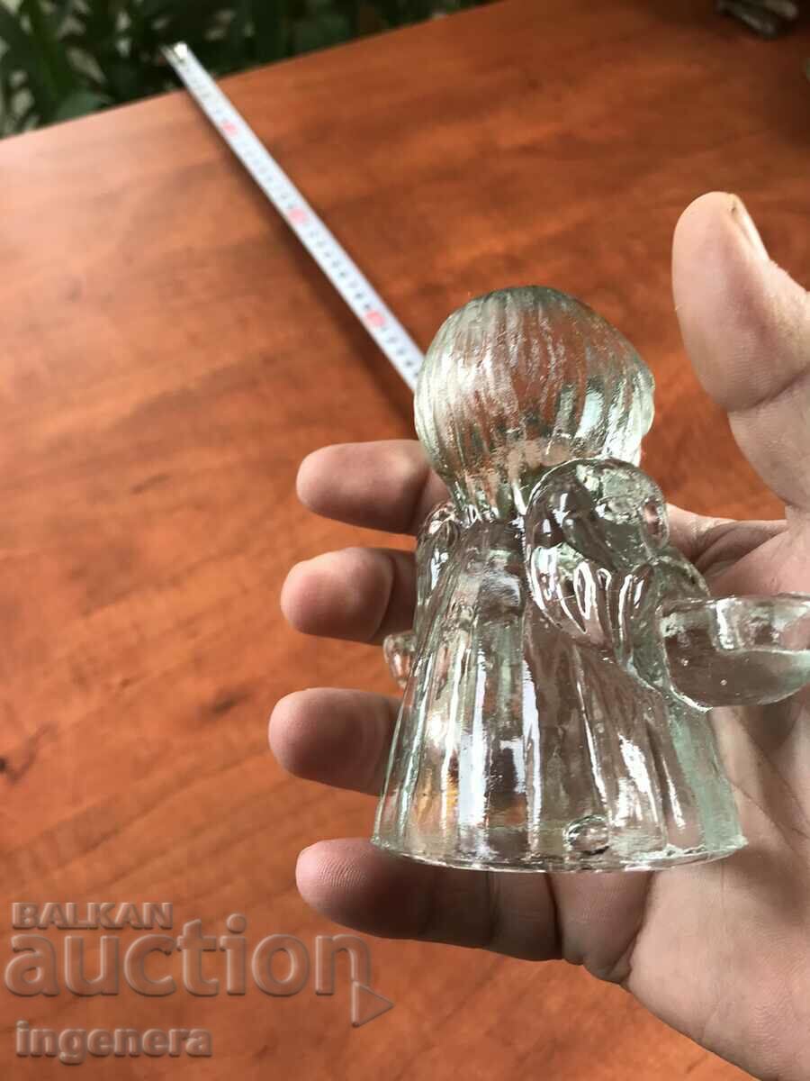 Delivery of THICK-WALLED GLASS STATUETTE FIGURE Delivery of THICK-WALLED GLASS STATUETTE FIGURE