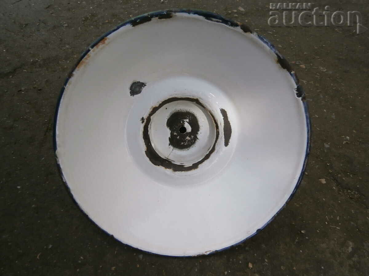 antique enamelled reflector lamp - 5 antique enamelled reflector lamp - 5