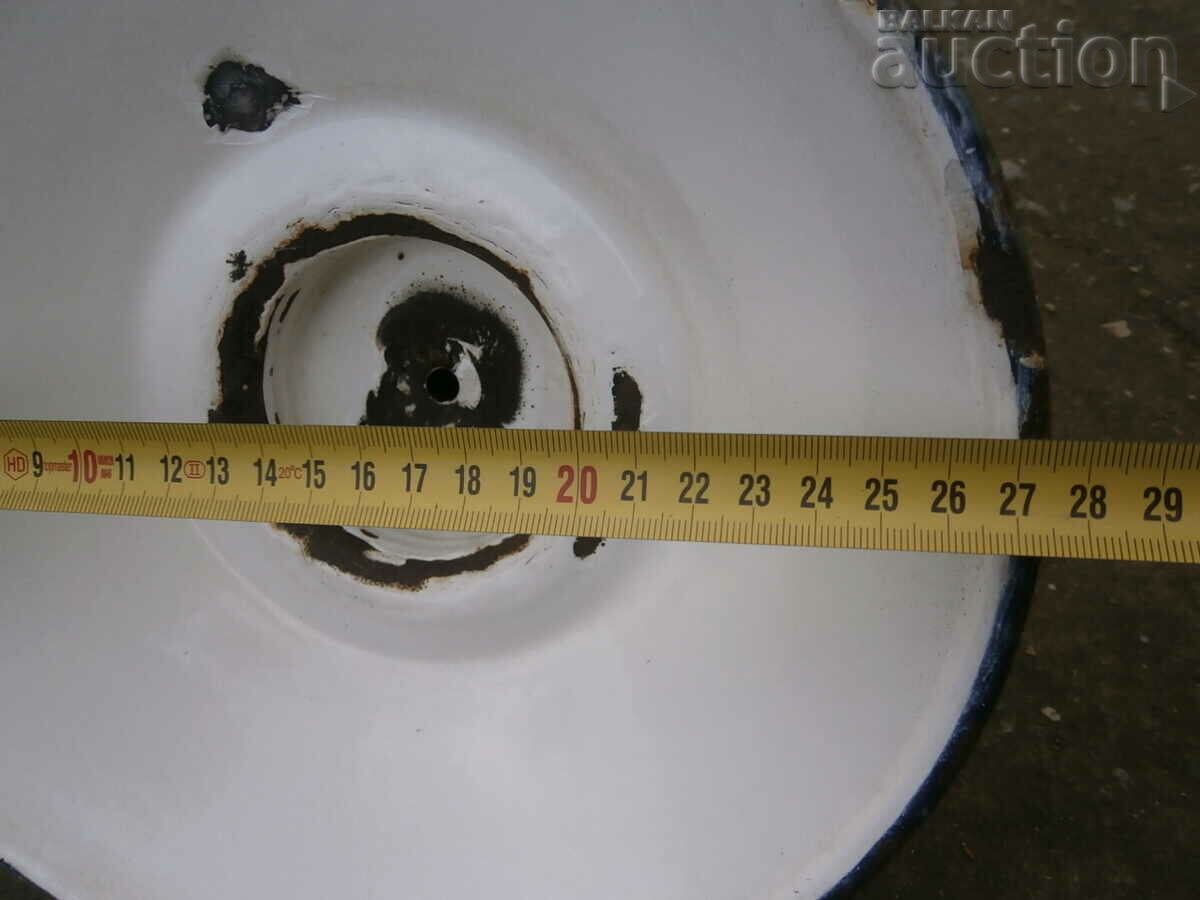 antique enamelled reflector lamp - 7 antique enamelled reflector lamp - 7