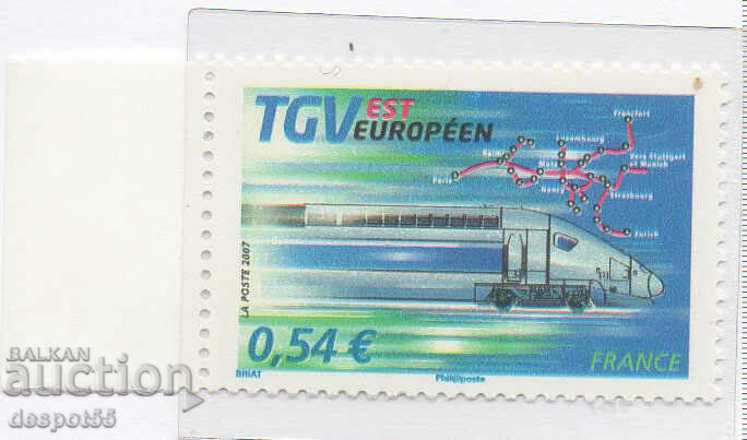 2007. Franţa. TGV Est.