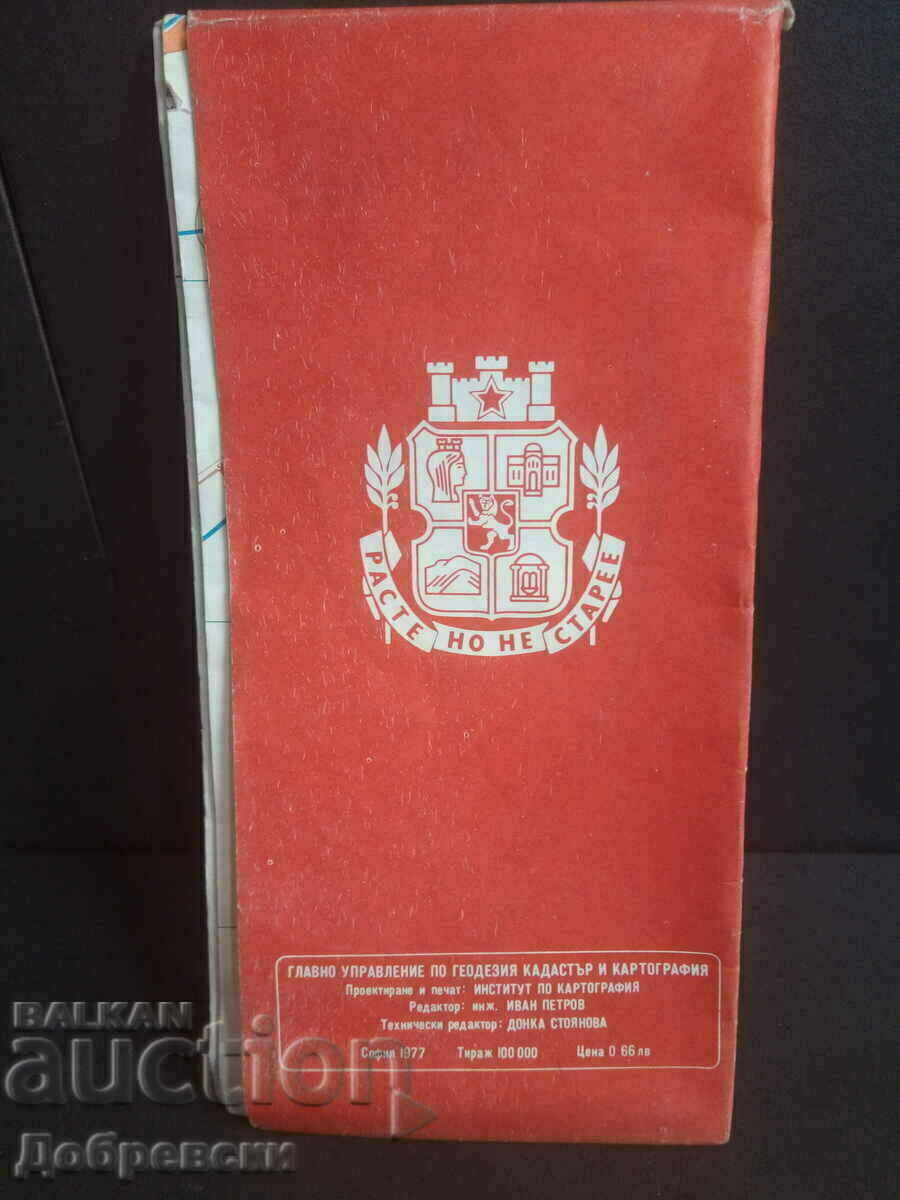 Map, plan index Sofia - 5