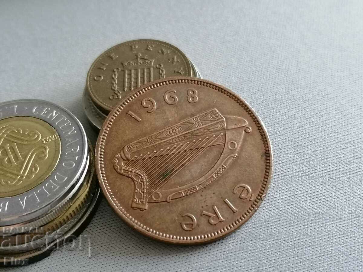 Coin - EIRE - 1 penny | 1968 with price 4.50 BGN | € 2.30 Coin - EIRE - 1 penny | 1968 with price 4.50 BGN | € 2.30