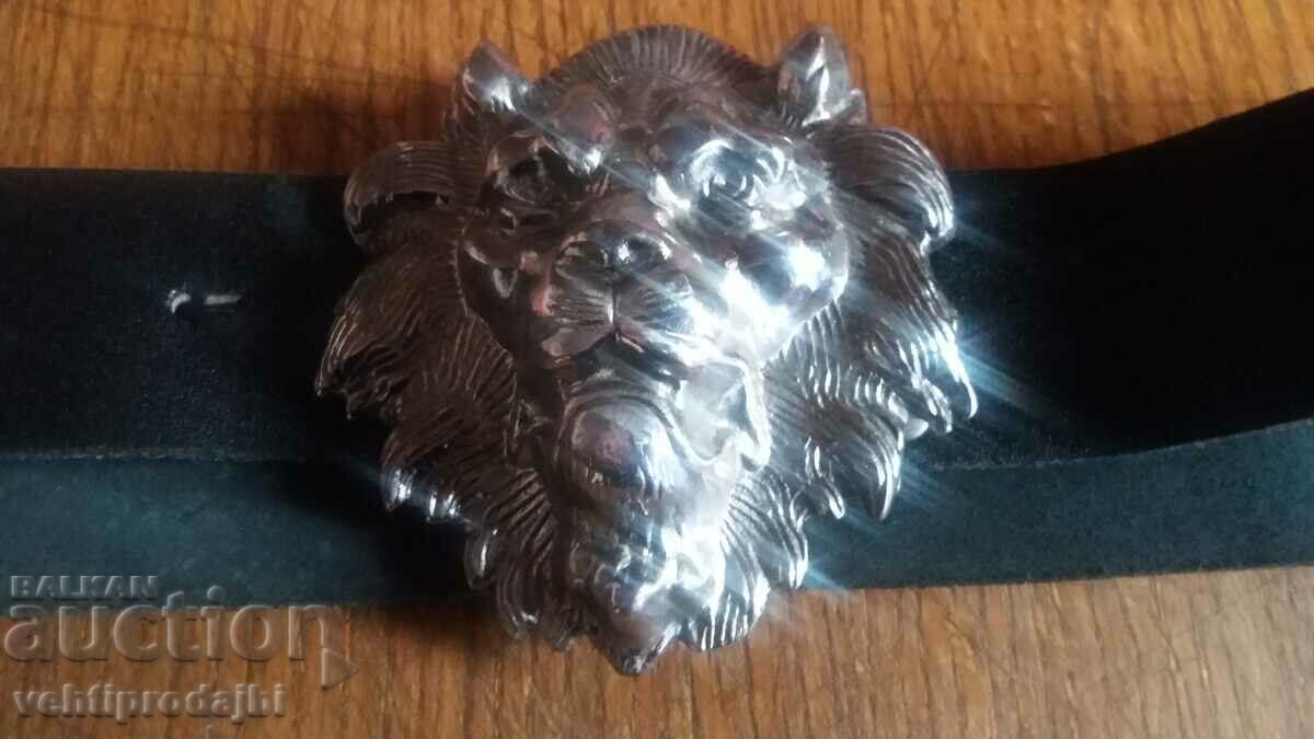 Lion buckle belt - 10 / 10 cm with price 39.99 BGN | € 20.45 Lion buckle belt - 10 / 10 cm with price 39.99 BGN | € 20.45
