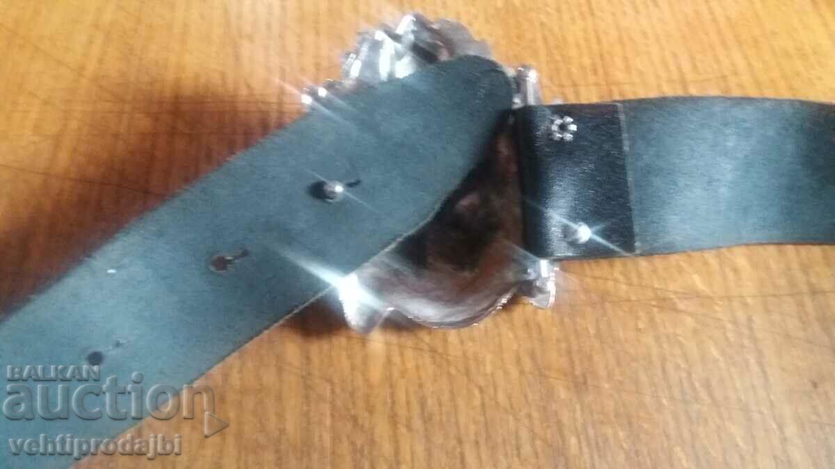 Delivery of Lion buckle belt - 10 / 10 cm Delivery of Lion buckle belt - 10 / 10 cm