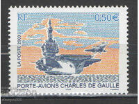 2003. France. The Charles de Gaulle aircraft carrier.