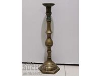 bronz otomană veche lumânare, lampă, lumânare kandilabar