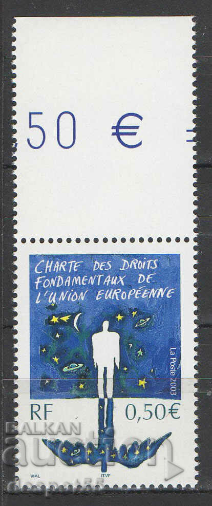 2003. Franţa. Carta Uniunii Europene.