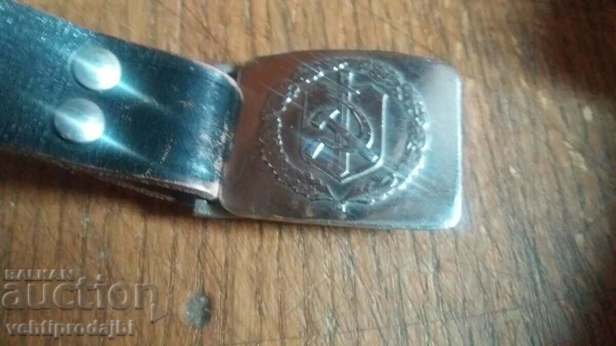 Belt of the Ministry of Interior with price 22.99 BGN | € 11.75 Belt of the Ministry of Interior with price 22.99 BGN | € 11.75