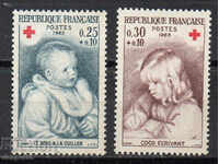 1965. Franța. Crucea Roșie.
