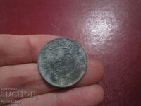 1918 25 de centi Belgia - ZINC