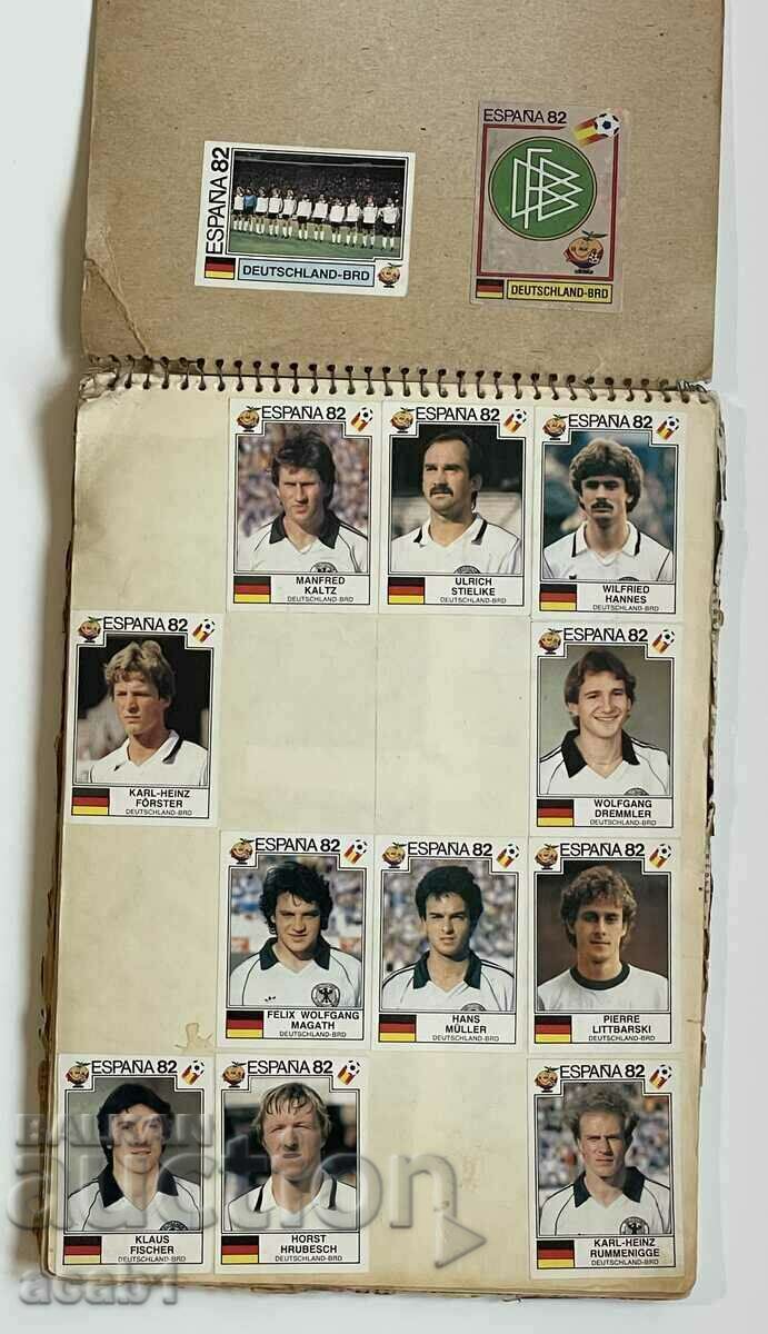 Old Album Germany Spain 82 with price 39.99 BGN | € 20.45 Old Album Germany Spain 82 with price 39.99 BGN | € 20.45