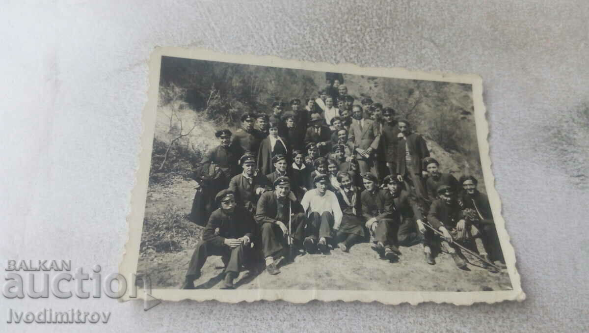 Svimka Students with their teachers in the mountains