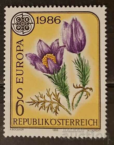 Αυστρία 1986 Ευρώπη CEPT Flora / Flowers MNH