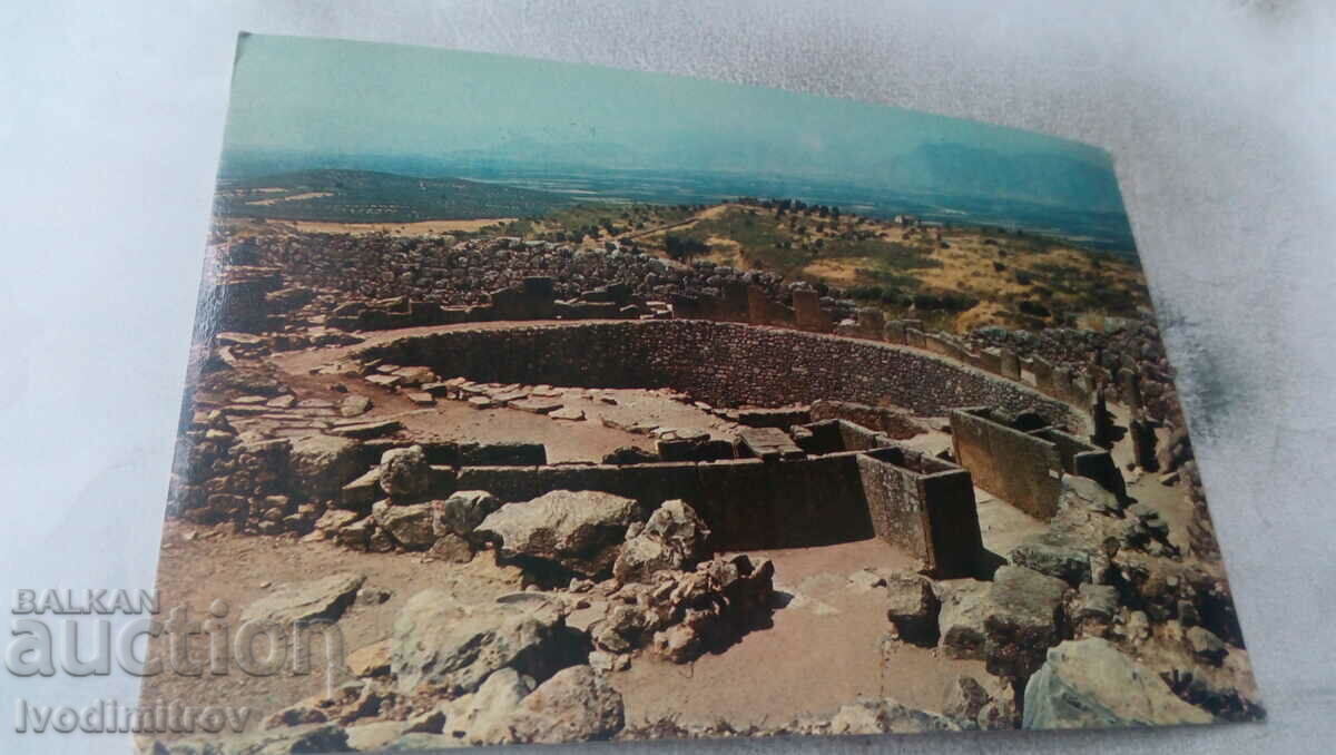 Carte poștală Mycenes Tombes Royales