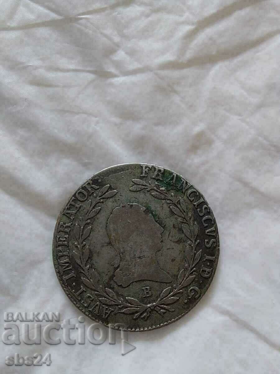 20 Kreuzera 1808 B