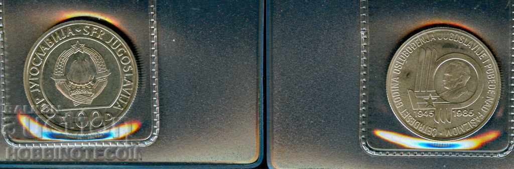 IUGOSLAVIA YUGOSLAVIA 100 Dinari emisiune 1985 NOUĂ UNC cu preț 9.76 BGN | € 4.99 IUGOSLAVIA YUGOSLAVIA 100 Dinari emisiune 1985 NOUĂ UNC cu preț 9.76 BGN | € 4.99