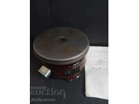 Παλιά σόμπα, πιάτο, θερμάστρα, καινούργια