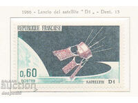 1966. Franţa. Lansarea satelitului „D1”.