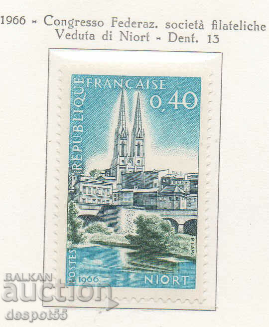 1966. Franţa. Congresul Național al Societăților Filatelice.