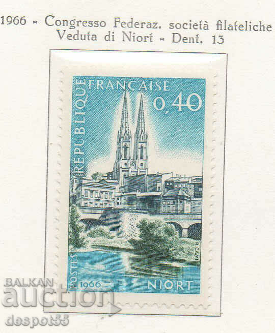 1966. Γαλλία. Εθνικό Συνέδριο Φιλοτελικών Εταιρειών.