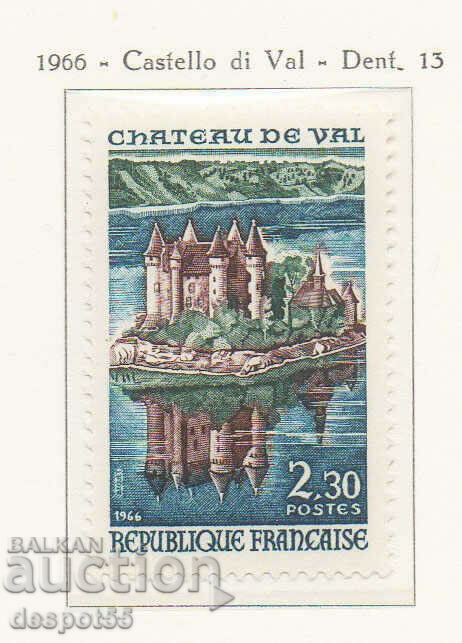 1966. France. Chateau de Val.
