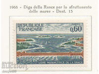 1966. Γαλλία. Παλιρροιακός σταθμός παραγωγής ενέργειας του ποταμού Rance.