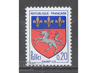 1966. Γαλλία. Εθνόσημο της πόλης.
