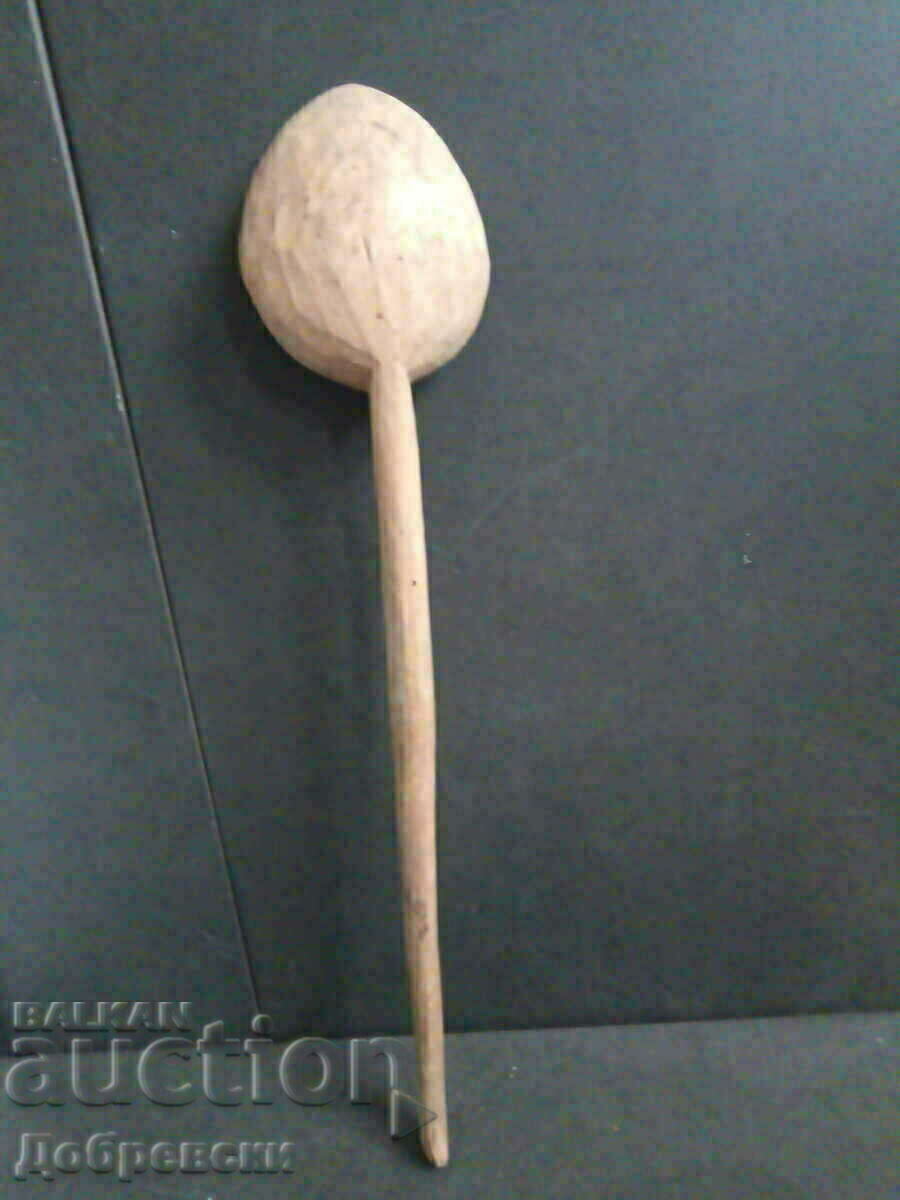 Very old wooden spoon ladle with price 25.00 BGN | € 12.78 Very old wooden spoon ladle with price 25.00 BGN | € 12.78