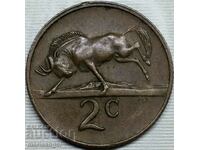 South Africa 1979 2 cents 22mm