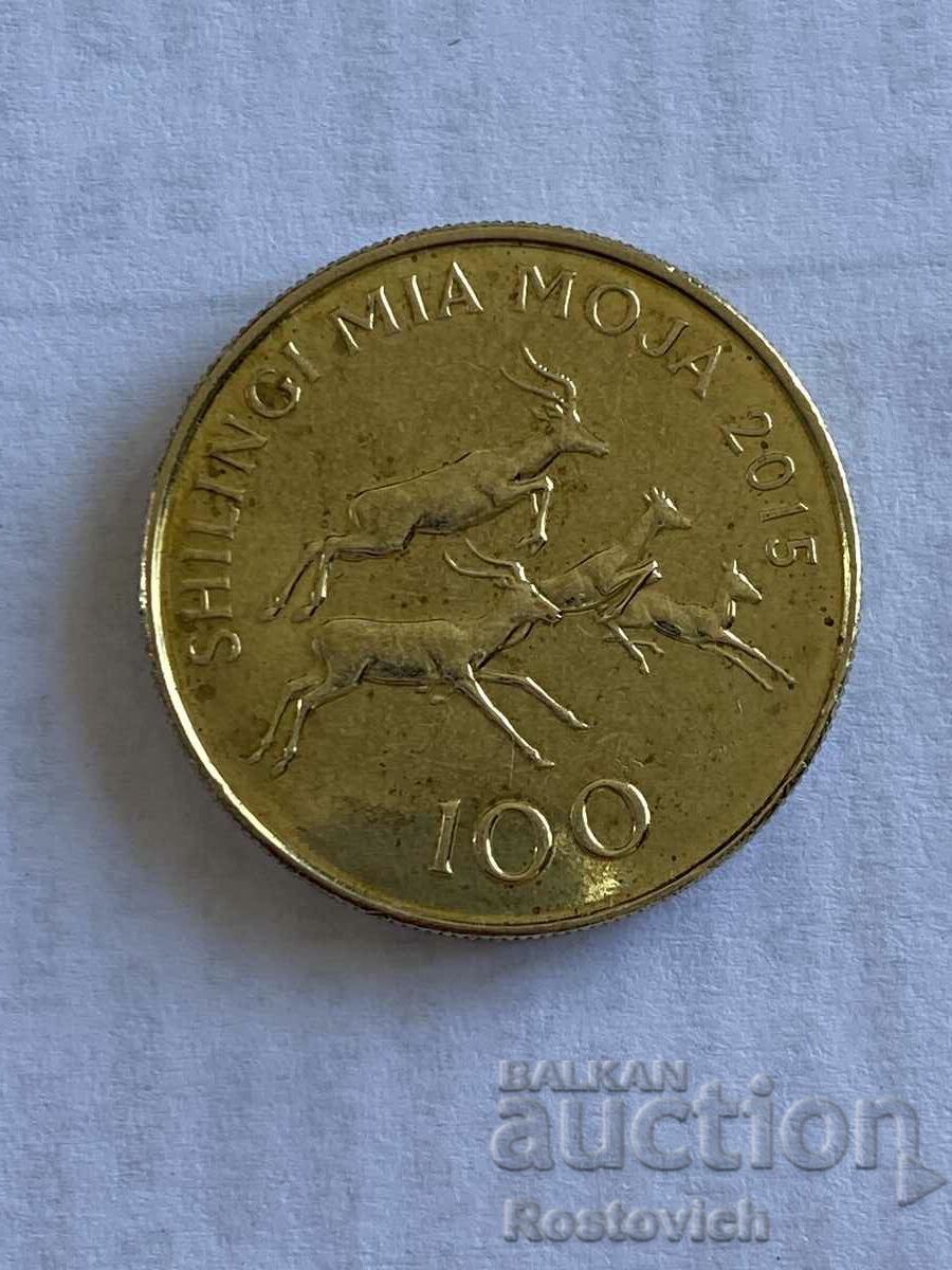 Tanzania 100 shillings 2015