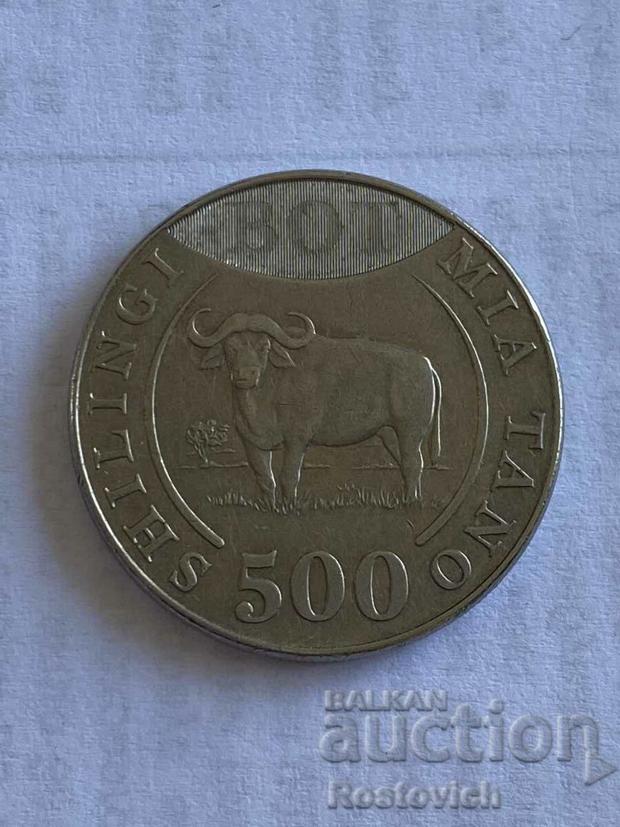 Танзания 500 шилинг 2014 г.