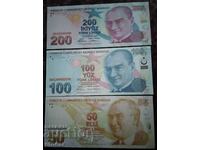 lot banknotes Turkey Copy