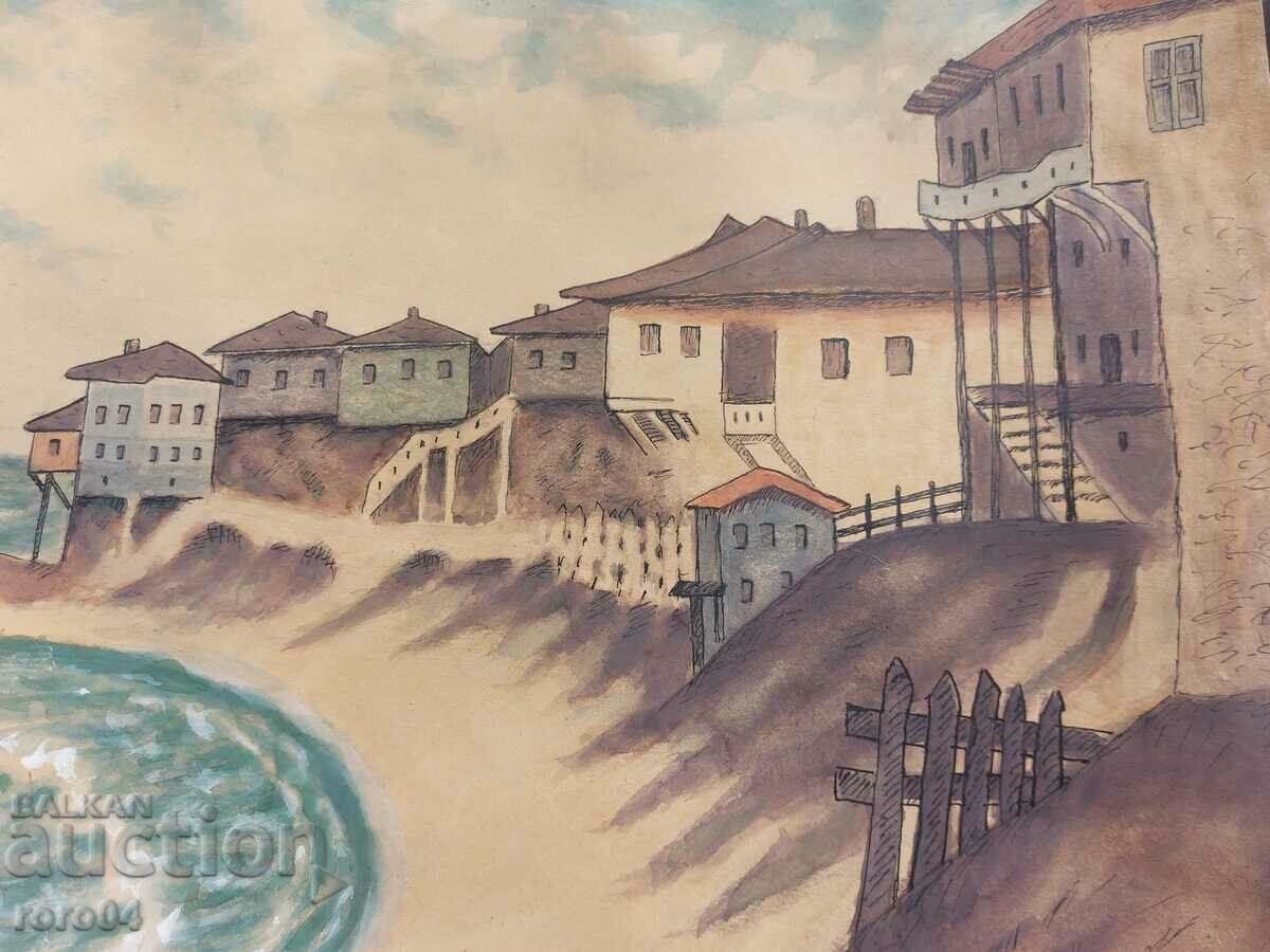 Livrarea SOZOPOL - ??? - ACUORELA VECHE Livrarea SOZOPOL - ??? - ACUORELA VECHE