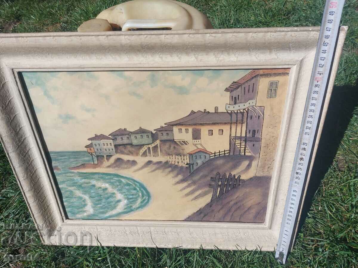 SOZOPOL - ??? - ACUORELA VECHE - 6 SOZOPOL - ??? - ACUORELA VECHE - 6