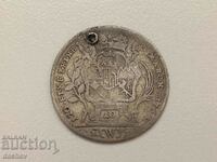 Сребърна монета Германия кройцер кройцера 1764г сребро