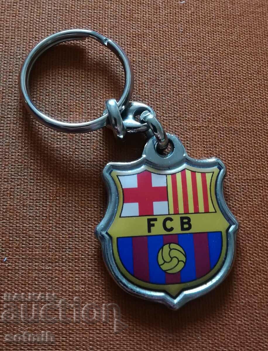 key chain football Barcelona