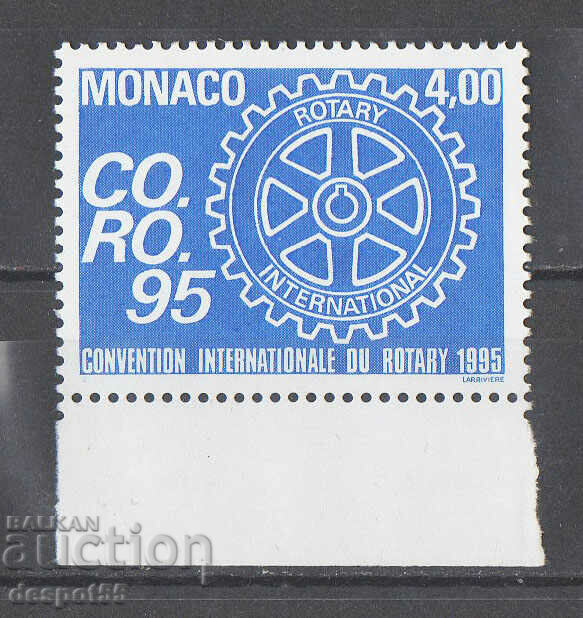 1995. Monaco. Convenția Internațională Rotary, Nisa.