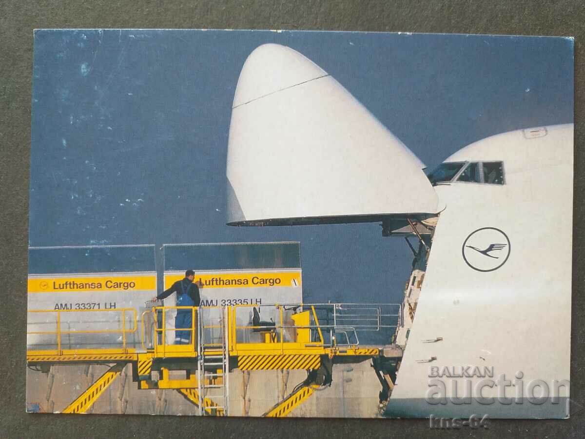 Avionul de aviație Lufthansa