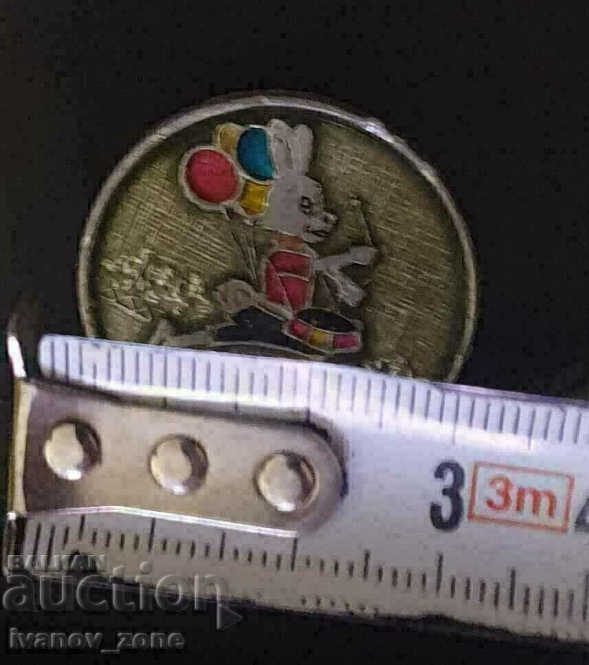 Auction  Bunny NU, WEATHER Badge Russia