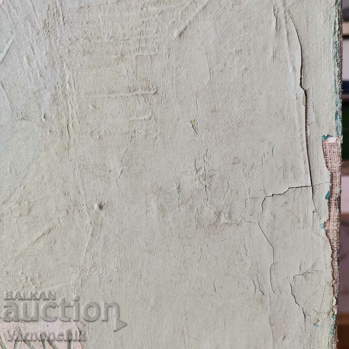 Oil 55x46 cm. Modern painting, original signed - 6 Oil 55x46 cm. Modern painting, original signed - 6