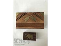 Κουτί τσιγάρων και σπιρτόκουτο