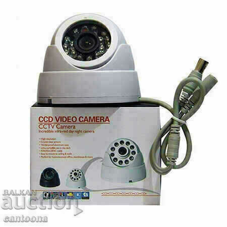 Auction  CCD IR Camera Aprica 1200TVL, 3.6mm, for indoor and outdoor