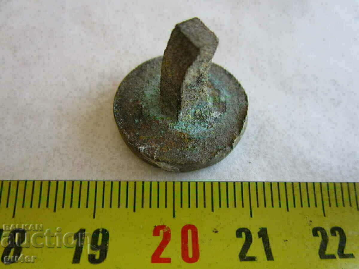 ❌Rare bronze seal "division 1224" courier of the Ministry of the Interior-1951 R❌ with price € 14.00 | 27.38 BGN