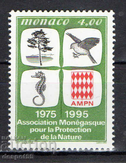 1995. Monaco. Asociația pentru Protecția Naturii din Monaco.