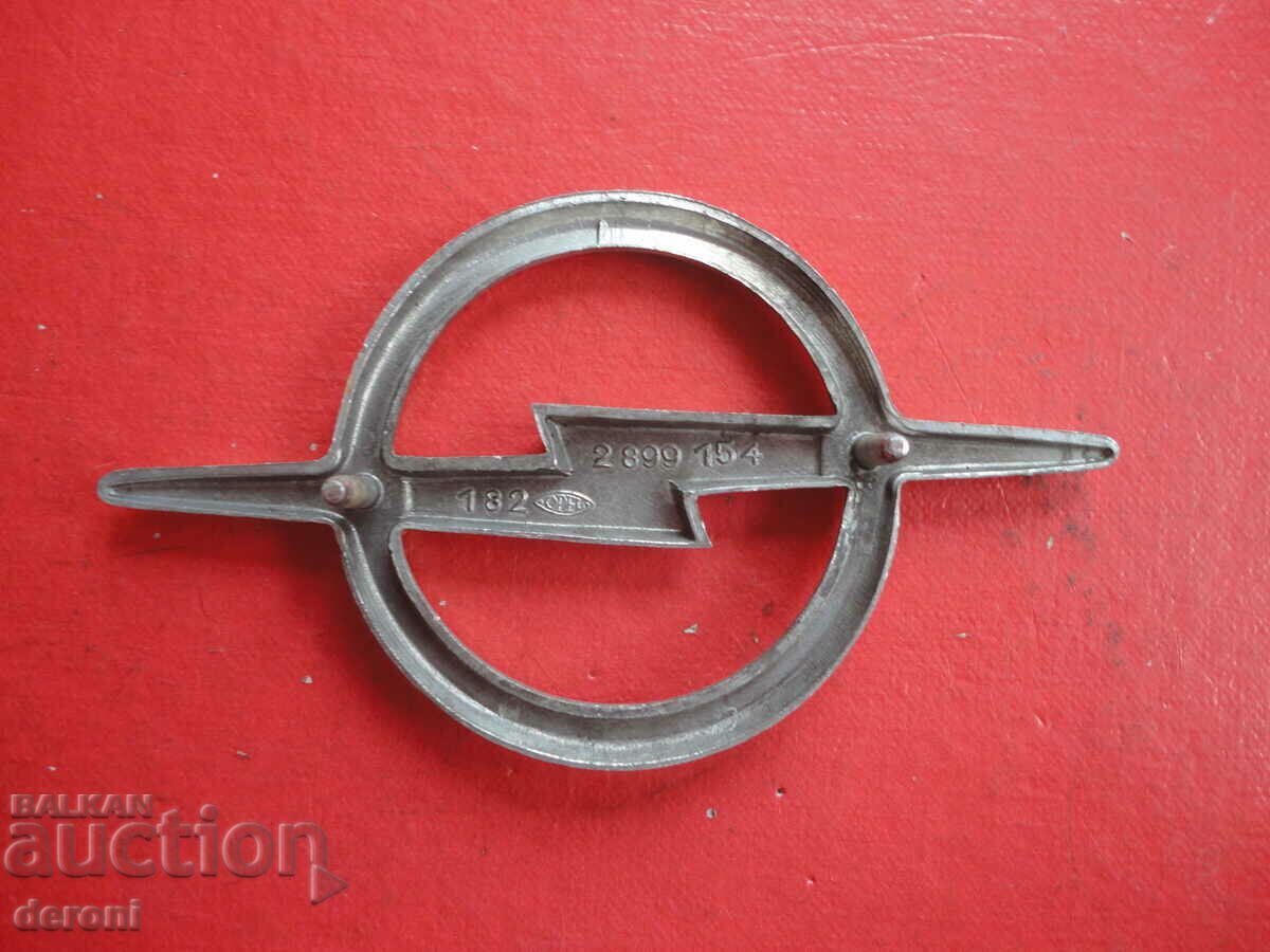 Auction Opel license plate Auction Opel license plate