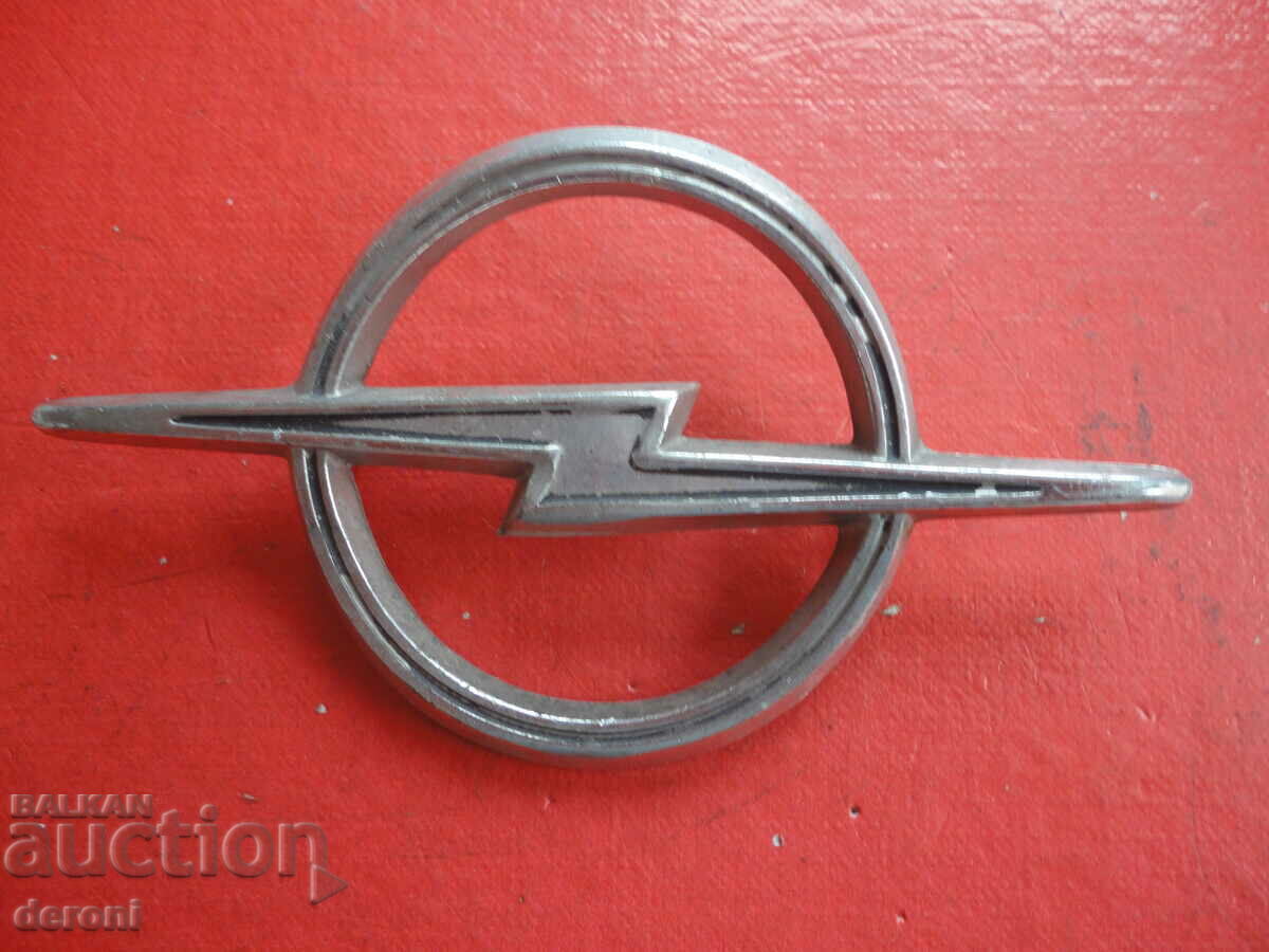 Opel license plate - 6 Opel license plate - 6