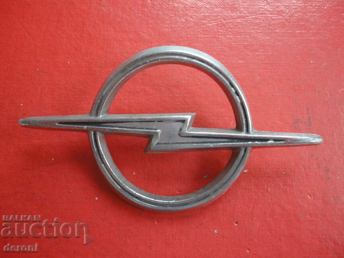 Opel license plate - 7 Opel license plate - 7