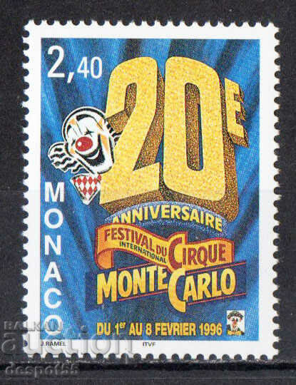 1996 Монако. 20-ти Международен цирков фестивал, Монте Карло
