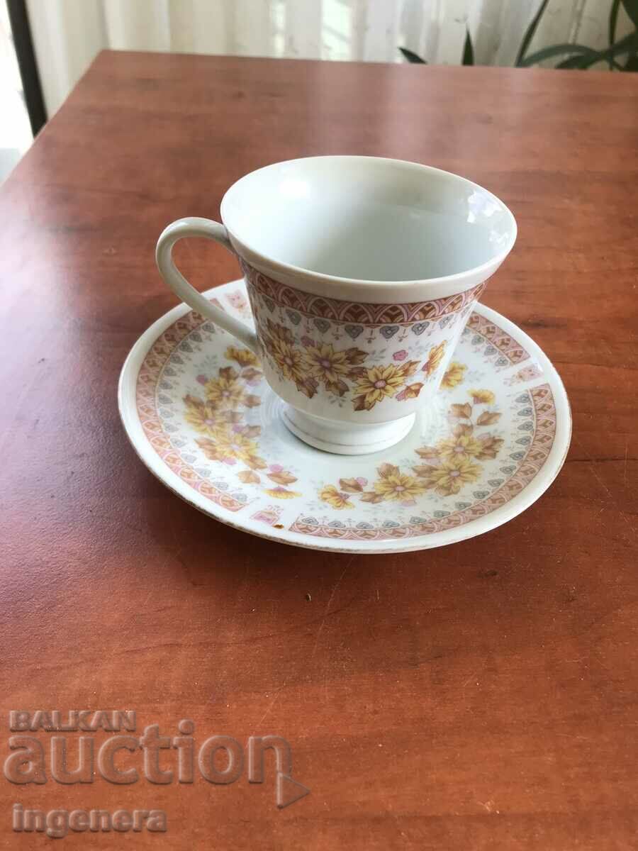 PORCELAIN COFFEE TEA CUP