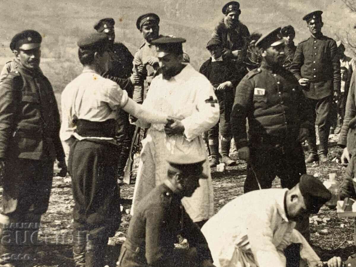 Auction  First World War dressing station old photo